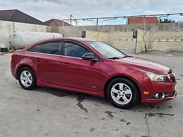 2019 cruze: Chevrolet Cruze sedan – qırmızı rəng Mator 1.4 Benzin ili 2014 Udar — 7