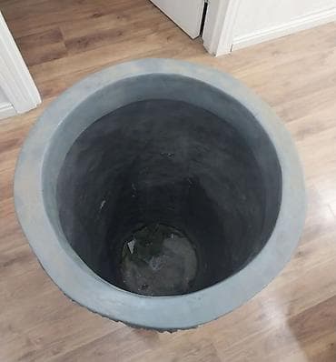 Горшки для растений: Dekorativ böyük çiçək qabı / qazon qabı - Material: beton-kompozit — 3