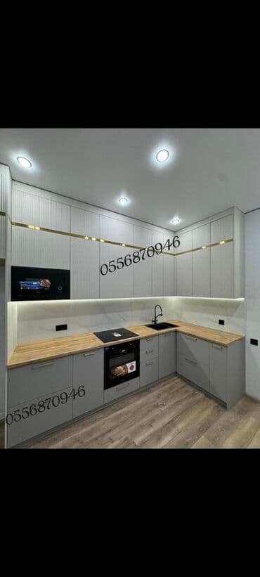 Sifarişlə termolar: Sifarişlə mətbəx dəsti, Mat laminat, Kredit yoxdur, Pulsuz çatdırılma — 8