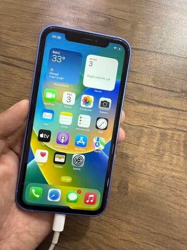iphone 16 azərbaycan: IPhone 16, 64 GB, Göy, Zəmanət — 4