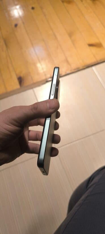 ses ucaldici: Redmi A3, 128 GB, rəng - Yaşıl, Barmaq izi — 3