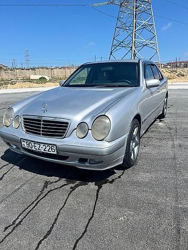 sador disk: Mercedes-Benz E-Class sedan (W210), gümüş rəng. Əsas xüsusiyyətlər: - — 6