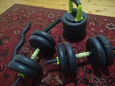Спортивная форма: Резиновые Гантели, Вес: 40 кг — 2