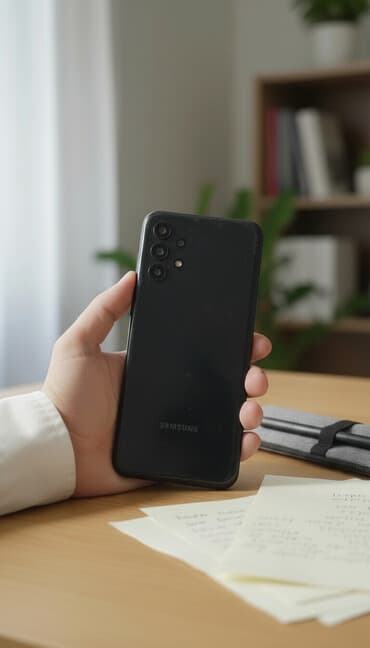 inoi telefon: Samsung Galaxy A13, 32 GB, rəng - Göy, İki sim kartlı — 2