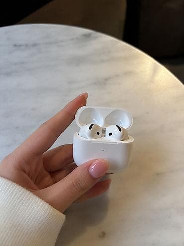 bluetooth qulaq: İşlənmiş Simsiz (Bluetooth) Qulaqcıqlar, Apple, rəng - Ağ — 2