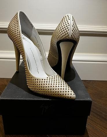 YENİ Giuseppe Zanotti qadın ayaqqabısı – 39 ölçü, natural dəri