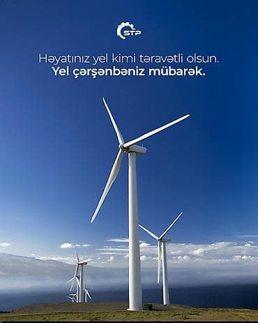 Tikinti daşları: Yel enerjisi həlləri – külək turbinləri və əlaqəli avadanlıqlar - — 1