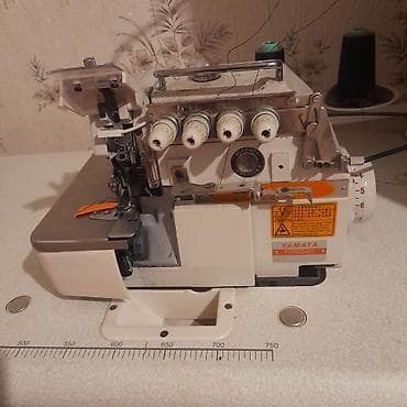 tap az tilovlar: Tikiş maşını Yamata, Yeni,Overlok, 4 saplı, Ünvandan götürmə — 2