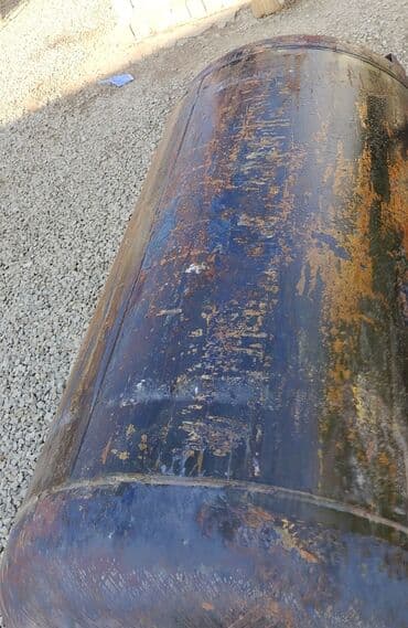 Boçkalar və çəlləklər: Metal silindrik çən – çoxməqsədli - Material: qalın divarlı polad - — 2