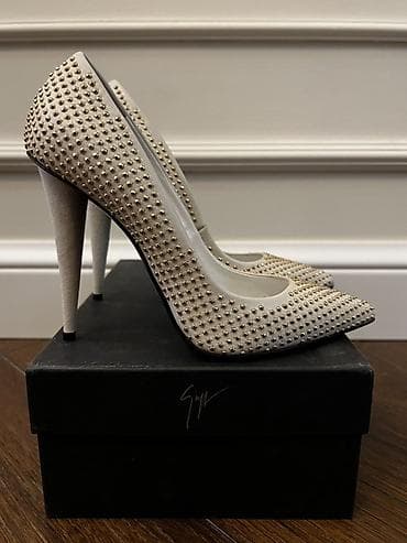 bemsa ayaqqabı: YENİ Giuseppe Zanotti qadın ayaqqabısı – 39 ölçü, natural dəri — 2