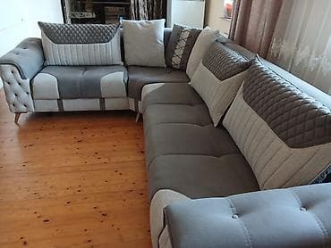 divan damla: Künc divan 599 Azn. Açılır, bazası var çox az işlənib yeni kimidir — 2