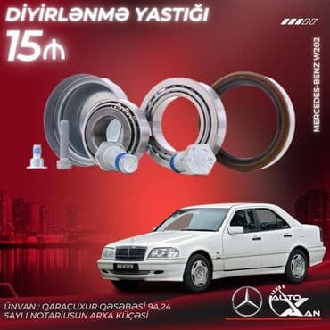 Qabaq, Mercedes-Benz W202, 1999 il, Çin, Analoq, Yeni