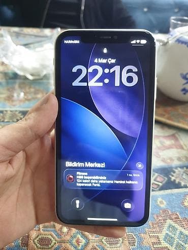 IPhone 11, 128 GB, White Titanium, Face ID — 1