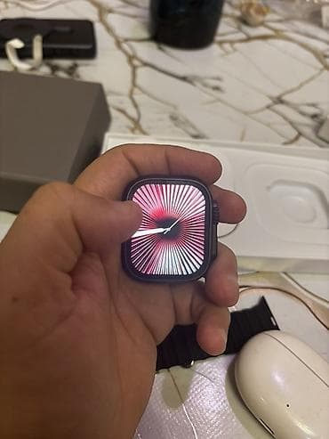 nabi watch: Apple Watch Ultra 2 1-1 kopiyasi smart saat sondurub yandiranda — 6