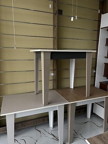 stol metbex: Mətbəx üçün, Yeni, Açılmayan, Dördbucaq masa, 4 stul — 6