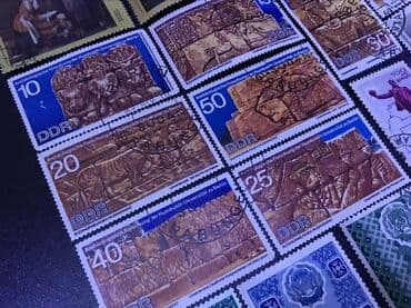 хочу продать марки: Müxtəlif ölkələrdən, o cümlədən SSRİ və Almaniya Demokratik — 3