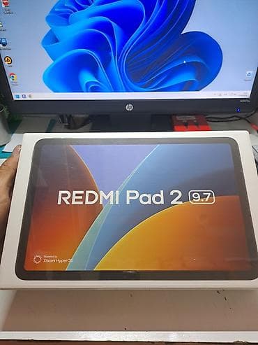Məhsul: Redmi Pad 2 (9.7") Rəng: Graphite Gray Yaddaş: 4 GB RAM, 64