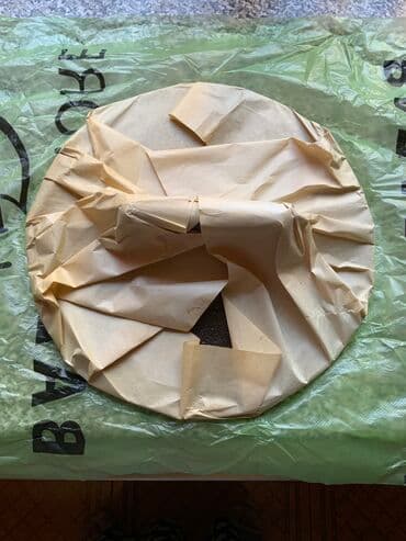 qedmi qazanlar: Qazan, rəng - Gümüşü, Çuqun, 28 sm, SSRİ — 3