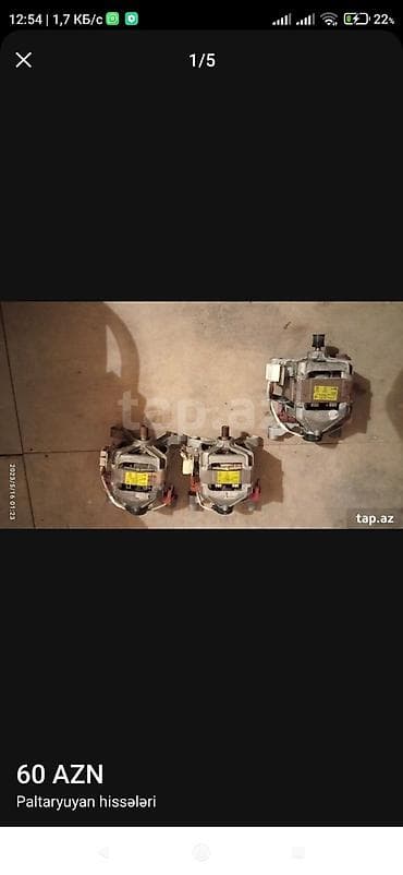 plesdeyşin 2: Paltaryuyan maşın Samsung, 5 kq, Ehtiyat hissələri kimi, Avtomat, Qurutmasız, Kredit yoxdur, Ünvandan götürmə — 2