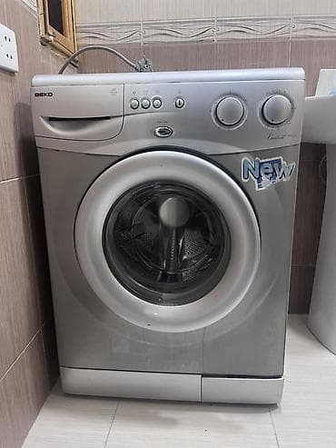 Paltar tikişi: Beko önyükləməli paltaryuyan maşın - Korpus: gümüş rəng, kompakt ön — 1