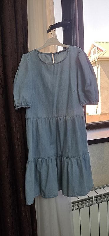 prakat donlar: Məhsul: denim (cəns) don - Rəng: açıq mavi - Material: yumşaq — 2