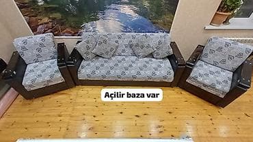 İşlənmiş, Divan, 2 kreslo lalafo.az -da İşlənmiş, Divan, 2 kreslo