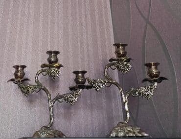 Şam qabi qedimi. 120 man. real aliciya endirim edecem. подсвечники