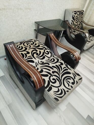 əncir cemi: İşlənmiş, Kreslo, Parça, Kredit yoxdur, Çatdırılma yoxdur — 3