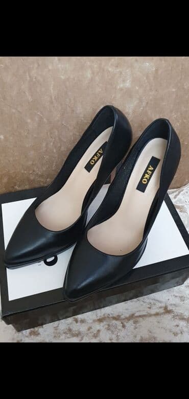 barya ayakkabı: Tuflilər, Ölçü: 38, rəng - Qara, İşlənmiş — 3