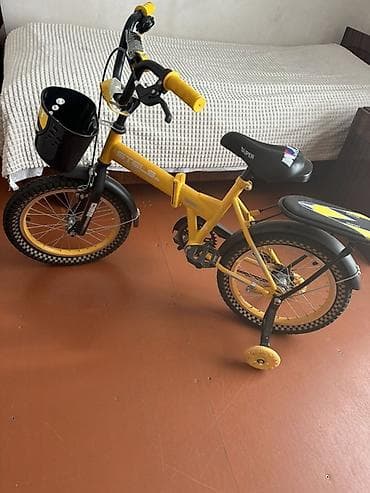 cube velo: Uşaq velosipedi – STELS, 16" yenidir - Rəng: sarı-qara - Çarx ölçüsü — 1