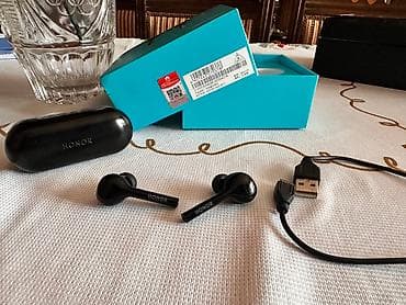 Наушники: Новый Беспроводные (Bluetooth) Наушники, Honor, цвет - Черный — 3