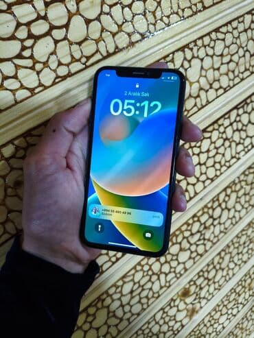 honor x8b kabro qiymeti: IPhone X, 64 GB, Jet Black, Simsiz şarj, Face ID, Sənədlərlə — 3