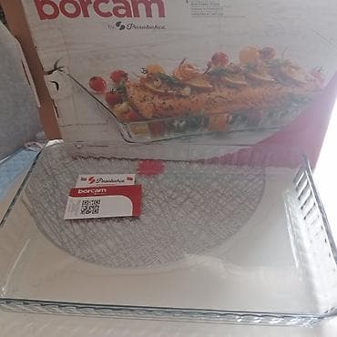 corək zavodu: Pasabahçe Borcam şüşə soba qabı – düzbucaqlı - Marka/model: Pasabahçe — 2