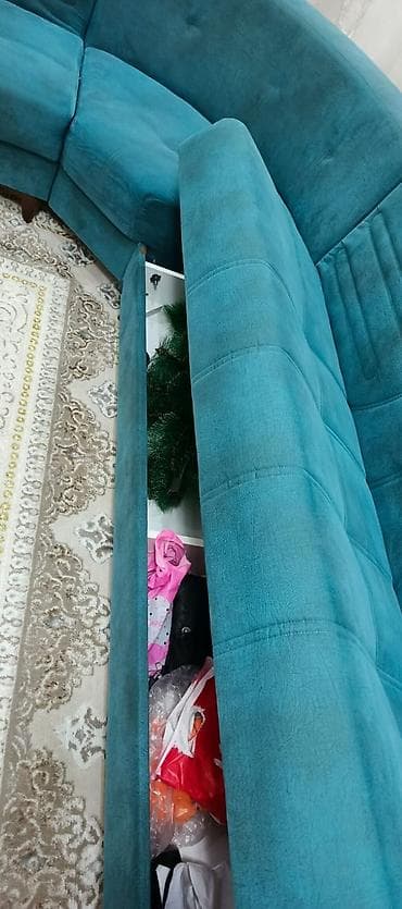 divan dəst: İşlənmiş, Künc divan, Divan, Bazalı, Açılan — 4