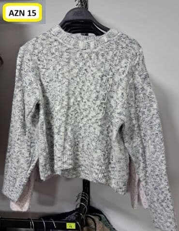 Мужская обувь: Кофта, Zara, L, цвет - Красный — 4