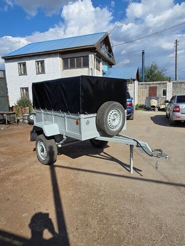 чемодан с инструментами для автомобиля: Yük qoşqusu – yüngül avtomobillər üçün - Tək oxlu, möhkəm metal — 6