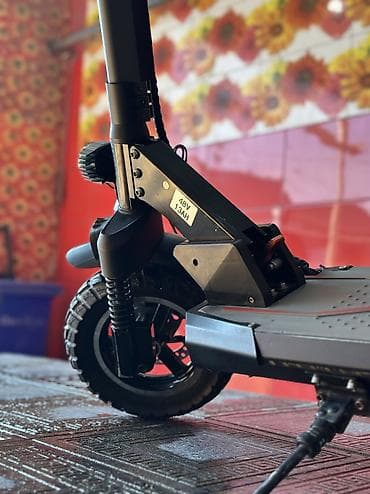 skuter az: Elektrik skuter – oturacaqlı, güclü və şəhər/ətdikən yollar üçün uyğun — 5