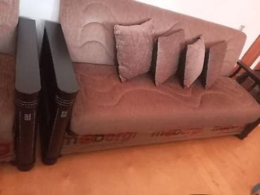 divan satilir tecili: Yeni, Divan, 2 kreslo, Bazalı, Açılan — 2