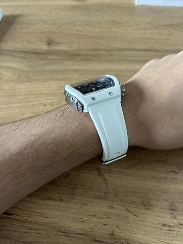 richard mile: Ağ qayışlı kişi qol saatı – idman və gündəlik üslub üçün Richard — 4