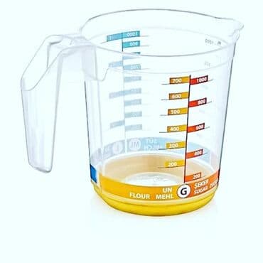 Ölçü qabı
Alt hissesi slekon örtükledir