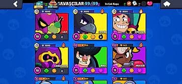 hamilə: Brawl Stars hesabı – tam dolu, yüksək göstəricilərlə - Profil adı — 6