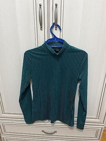 - Məhsul: Qadın bluz/kofta - Model: Uzunqollu, dik yaxalı - Material — 1