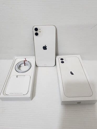 islenmis xaladelnikler: IPhone 11, Ağ, Face ID — 1