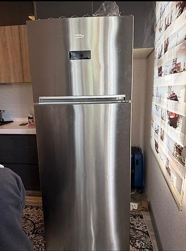 2 qapılı Beko Soyuducu Satılır, rəng - Gümüşü — 1