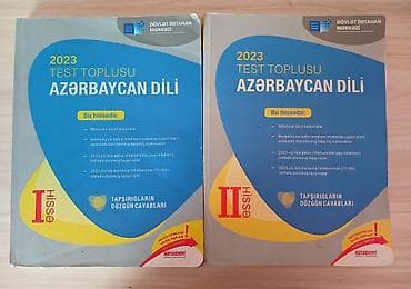 Testlər: Azərbaycan dili Testlər 11-ci sinif, DİM, 1-ci hissə, 2023 il — 1