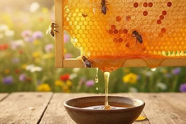 Meşə, cökə çiçəyi və may balı 🌿 Dağ və meşəlik ərazilərdə, tam təmiz