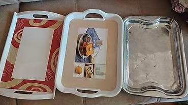 3 ədəd servis sini dəsti