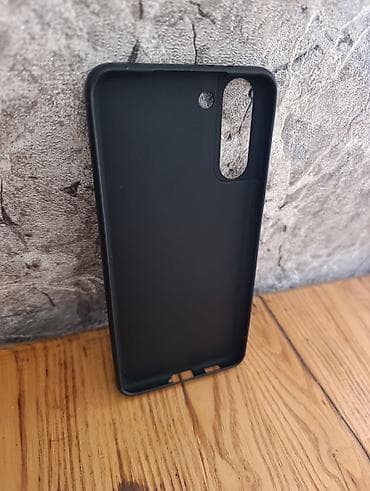nardan nara kontur: S21 Plus Qara silikon telefon qabı - Material: Yumşaq, çevik silikon — 2