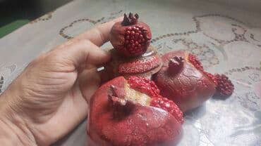 novruz bayrami xoncasi: Fiqur, rəng - Qırmızı — 6