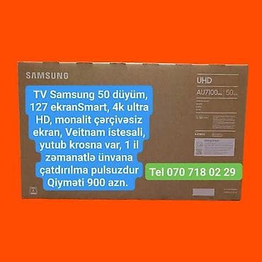 Смарт ТВ приставки: Televizor Anbardan satışı bizde. Butun modeller satişda var.Qiymətlər — 7